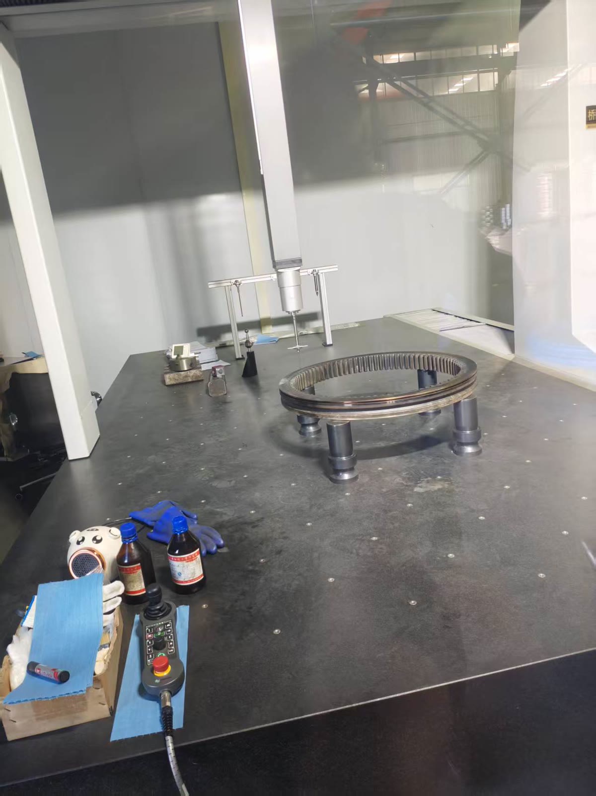 CMM three-coordinate measurement at partner factory