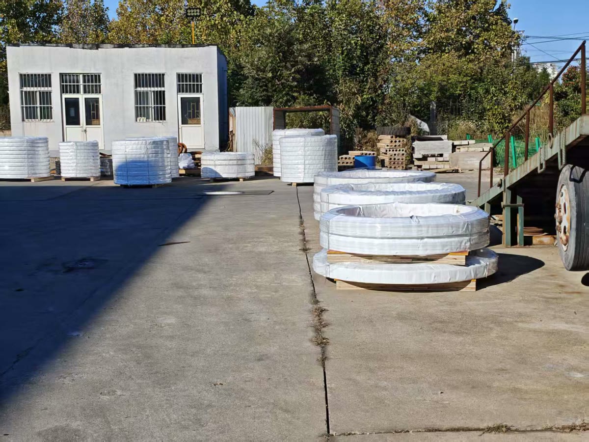 Finished bearings packaged for shipment