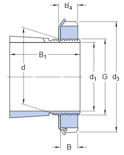 AH313 Adapter Sleeve engineering drawing