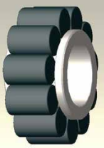 604533/00239 Cylindrical Roller Bearing engineering drawing