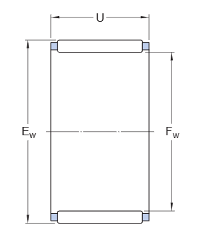 K10X14X10TV 滚针轴承工程图纸